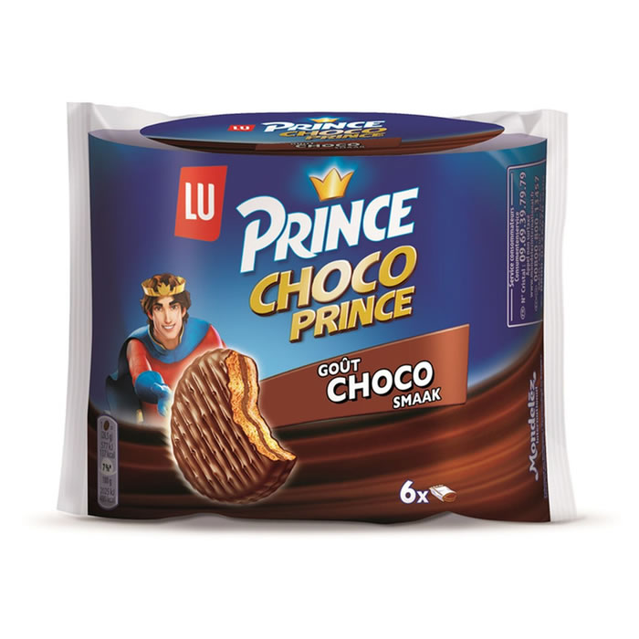 PRINCE Biscuits fourrés et nappés de chocolat