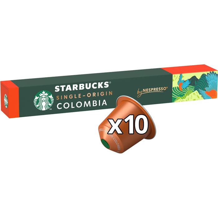 STARBUCKS Colombie Capsules de café espresso N°7