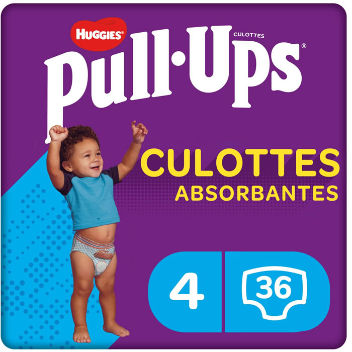 HUGGIES Pull-Ups Explorers Couches-culottes absorbantes garçon (8-12 kg)
