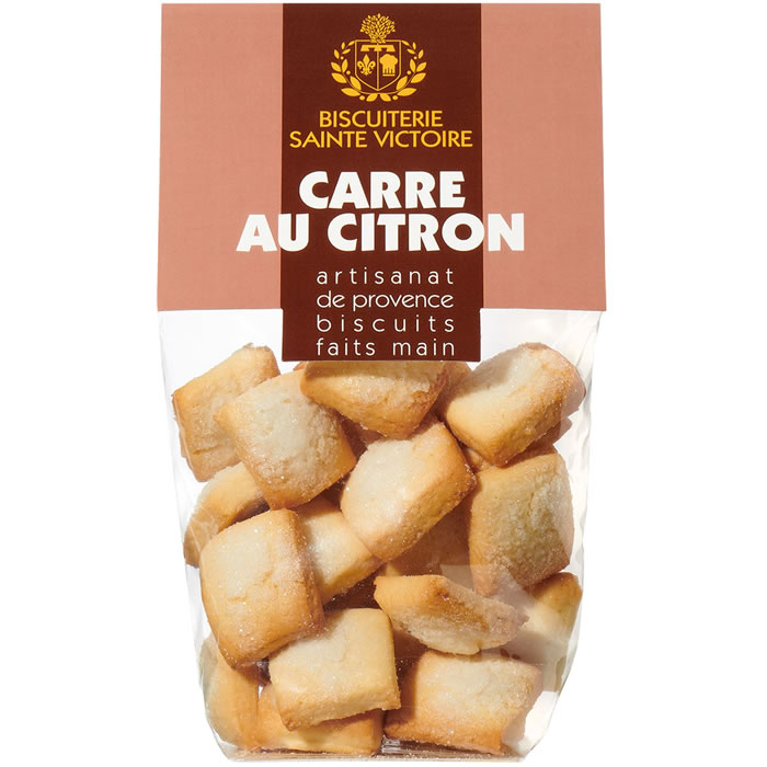 BISCUITERIE SAINTE VICTOIRE Biscuits carrés au citron