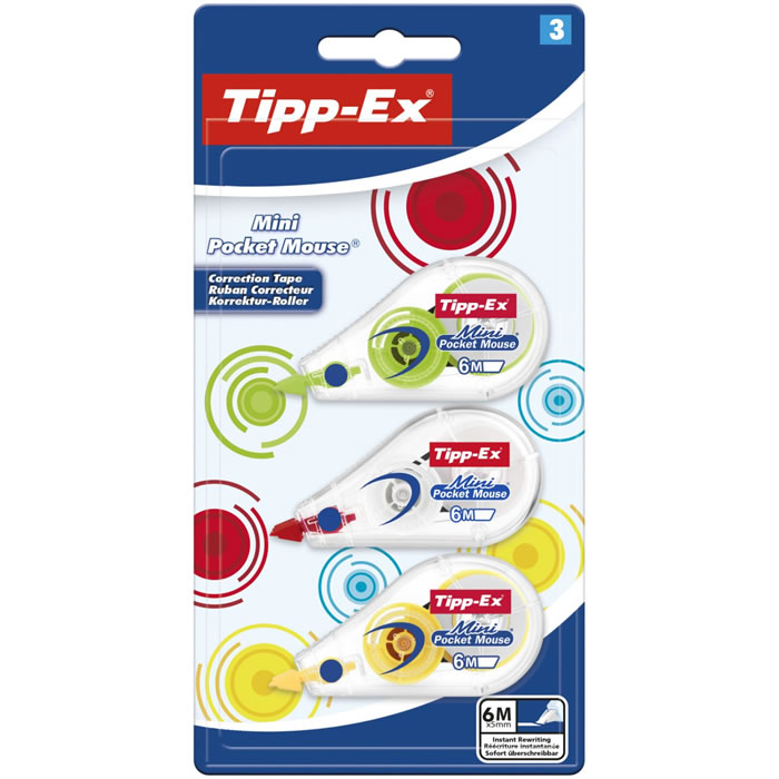 TIPP-EX Correcteur ruban 6 m