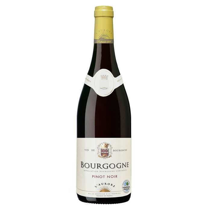 BOURGOGNE PINOT NOIR - AOC L'Aurore Vin rouge