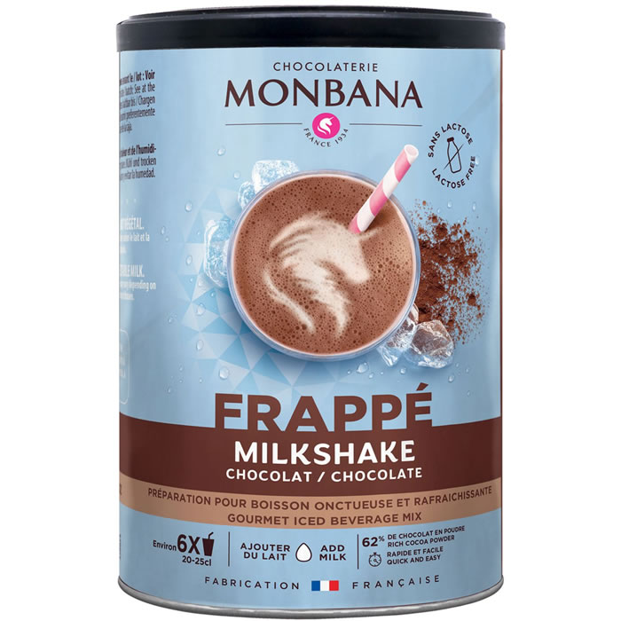 MONBANA Frappé Préparation pour milkshake chocolat