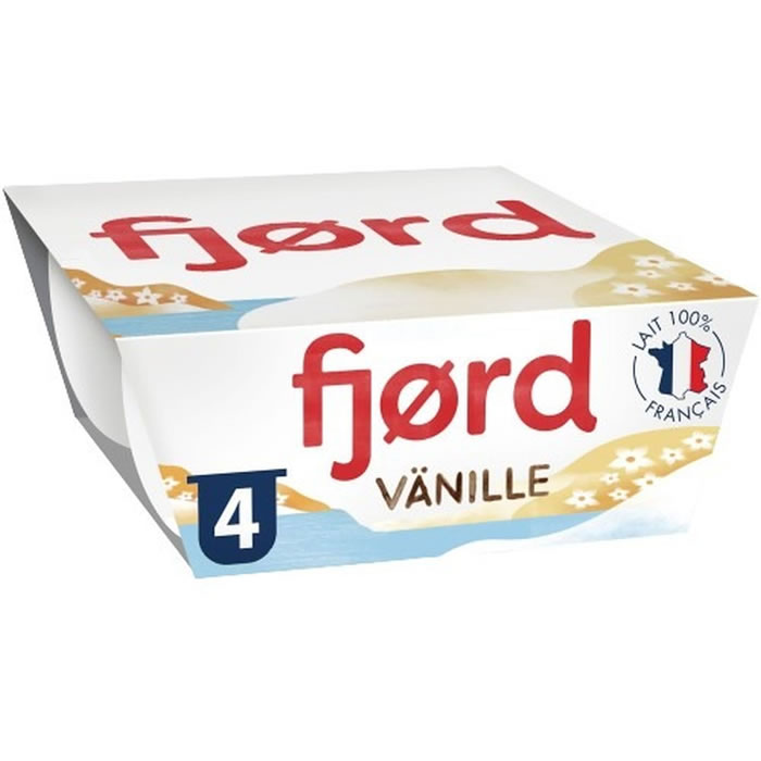 FJORD Yaourts fromage blanc à la vanille