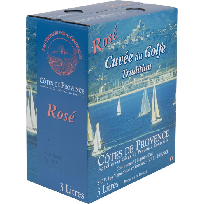 CÔTES DE PROVENCE Cuvée du Golfe Tradition Vin rosé