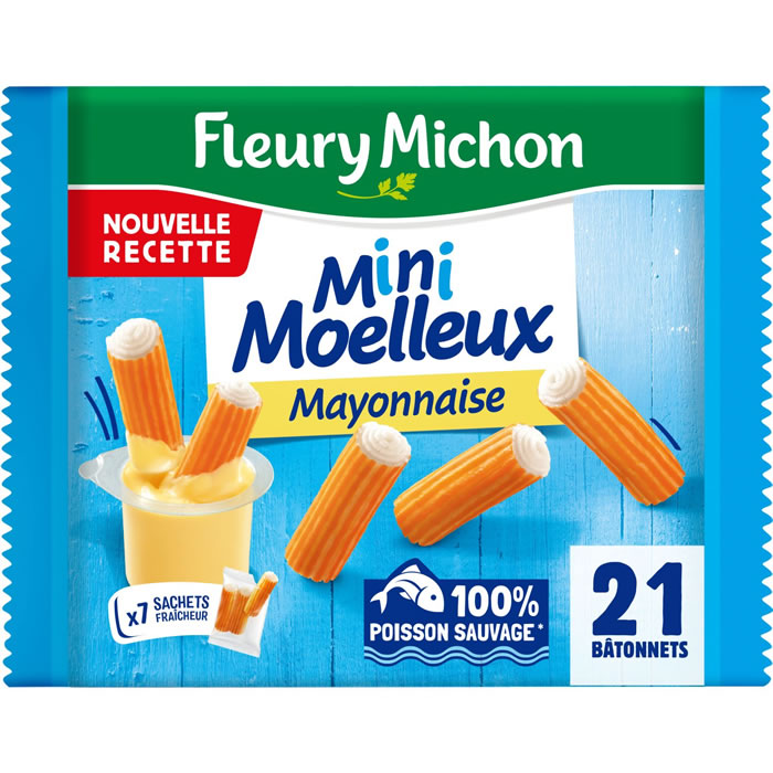 FLEURY MICHON Bâtonnets de surimi et sauce mayonnaise