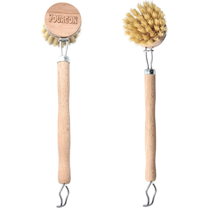 LE FOURGON Brosse vaisselle à tête amovible