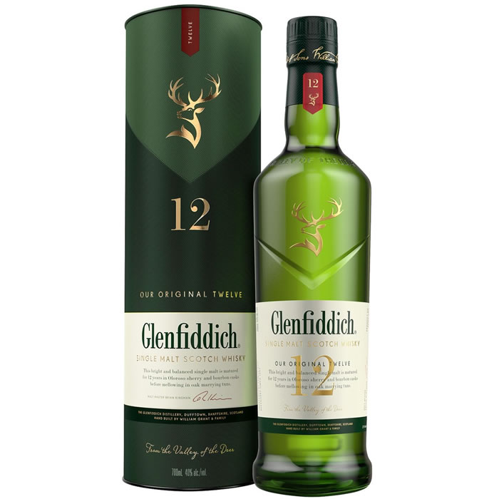 GLENFIDDICH 12 ans Scotch whisky single malt