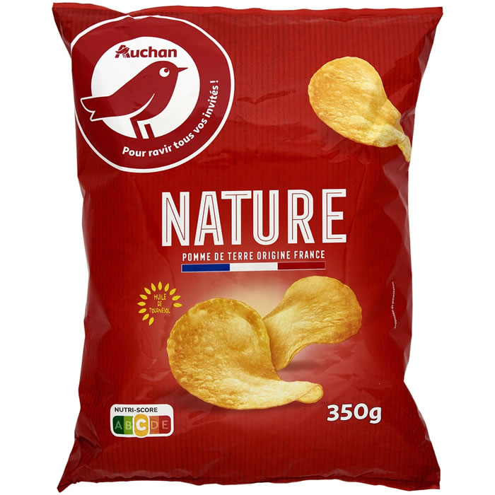 AUCHAN Chips nature