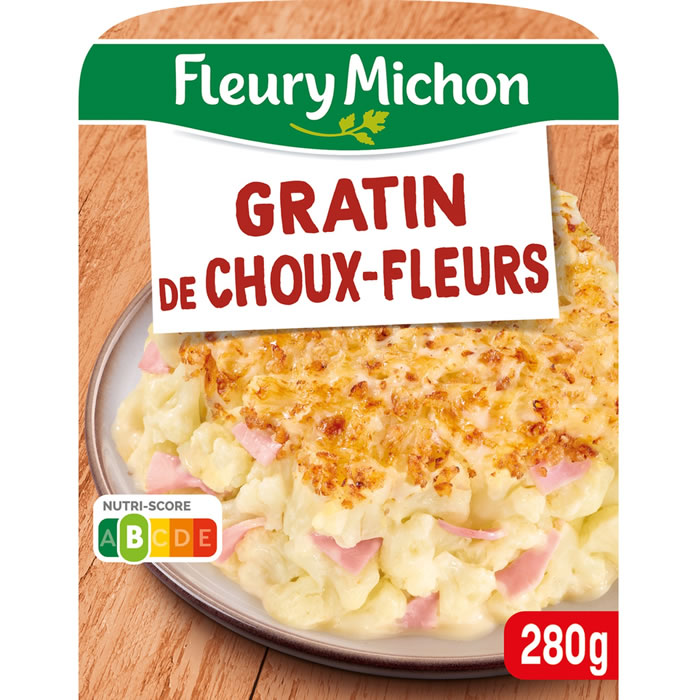 FLEURY MICHON Gratin de choux-fleurs au jambon
