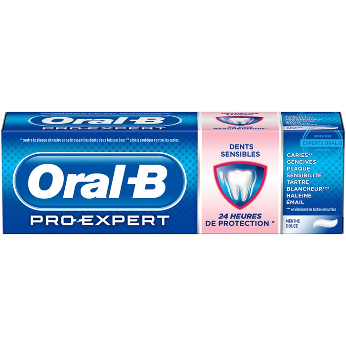 ORAL-B Pro-Expert Dentifrice dents sensibles et blancheur