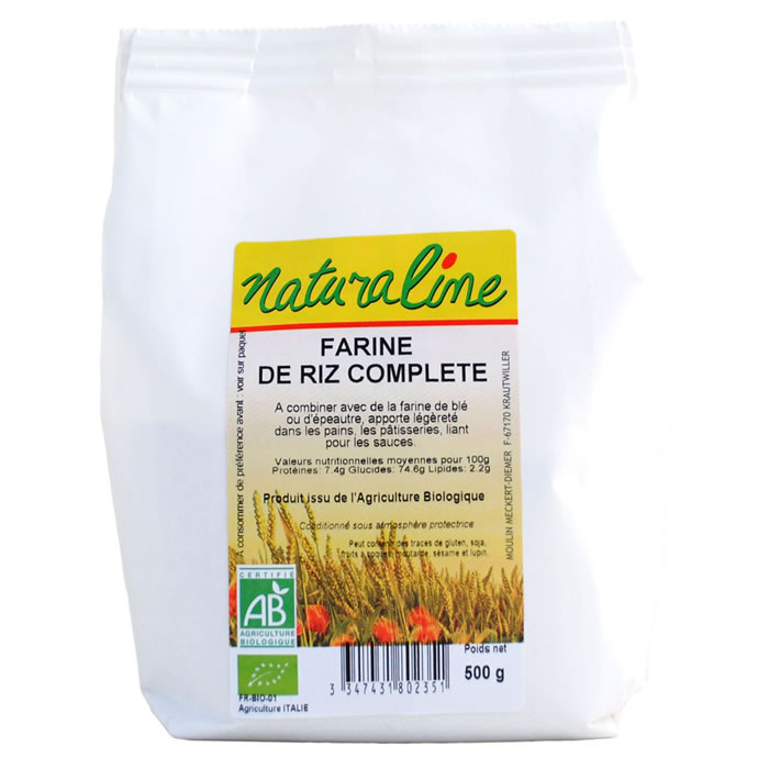 NATURALINE Farine de riz complète bio