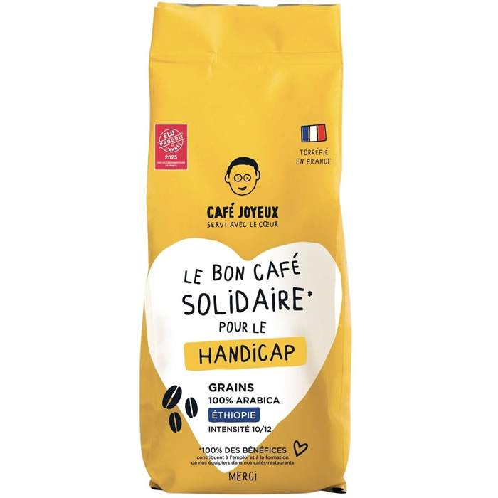 CAFE JOYEUX Café en grain pur arabica N°10