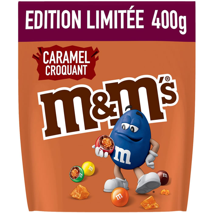 M&M'S Billes de caramel croquant enrobées de chocolat