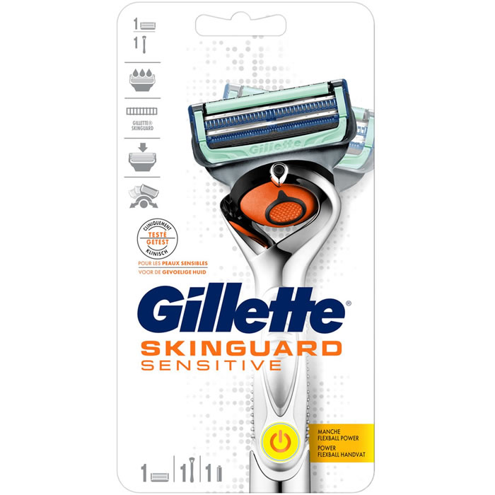 GILLETTE Skinguard Sensitive Rasoir pour peaux sensibles