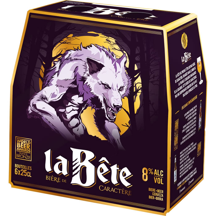LA BETE Nord Bière blonde de caractère