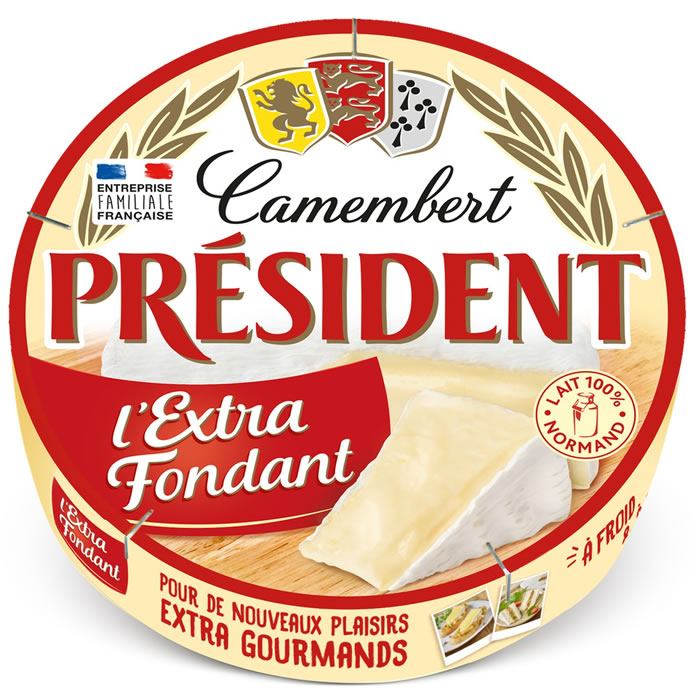 PRESIDENT Camembert extra fondant