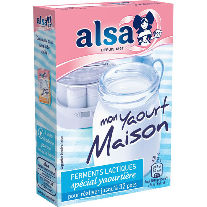 ALSA Ferments lactiques pour préparation de yaourts