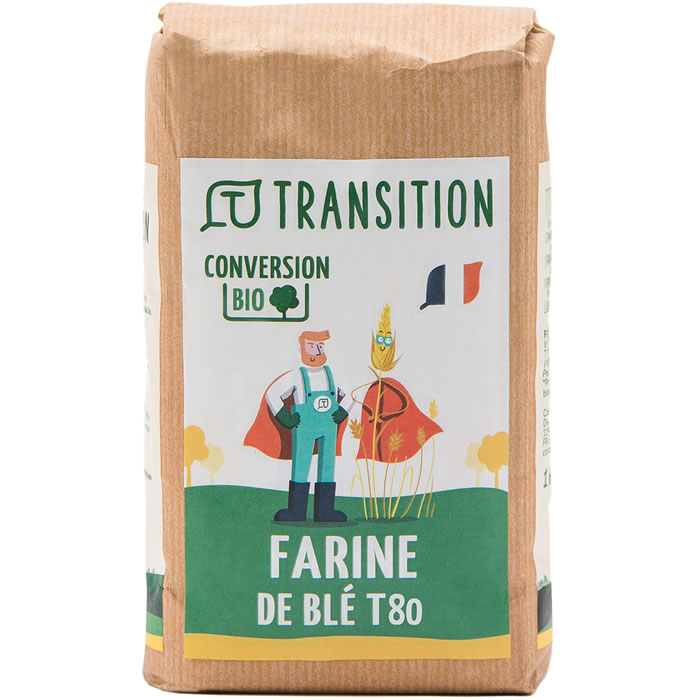 TRANSITION Farine de blé T 80