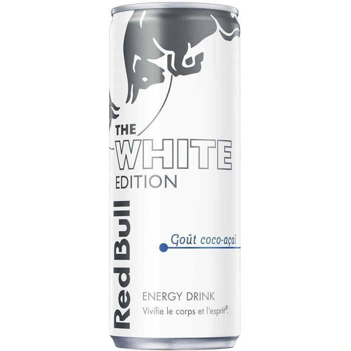 RED BULL White edition Boisson énergisante gazeuse à la coco