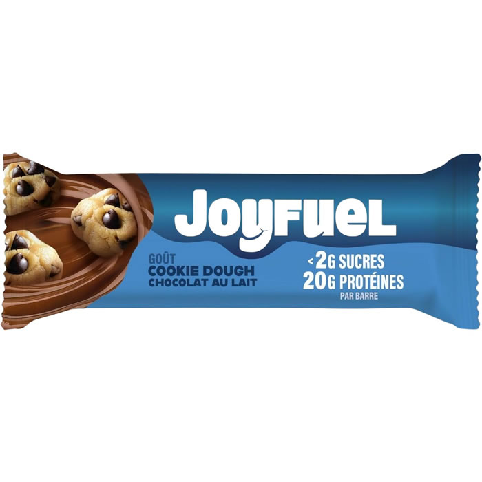 JOYFUEL Barre protéinée saveur cookie au chocolat au lait