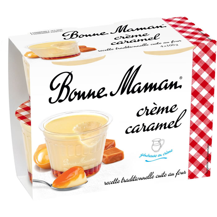 BONNE MAMAN Crème au caramel