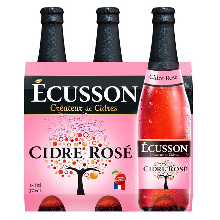 ECUSSON Normandie Cidre rosé