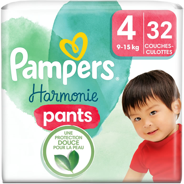 PAMPERS Harmonie Pants Couches-culottes taille 4  (9-15 kg)