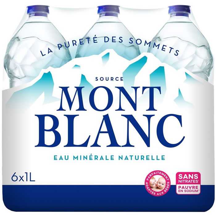 MONT BLANC Eau minérale