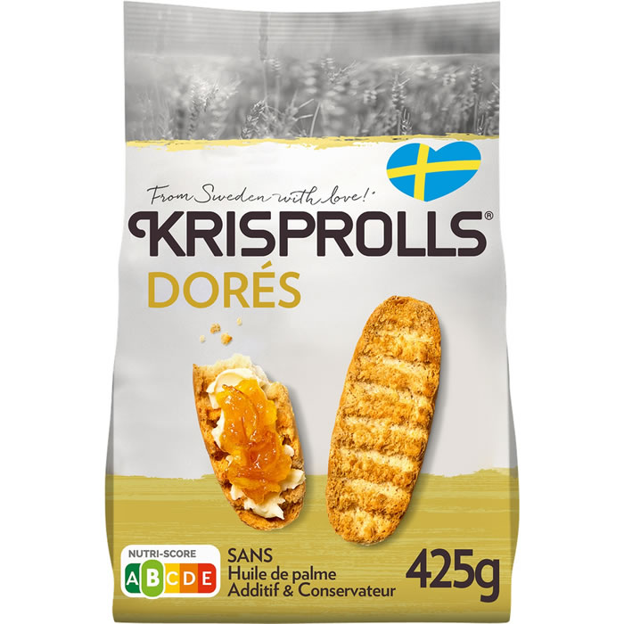 KRISPROLLS Petits pains suédois dorés