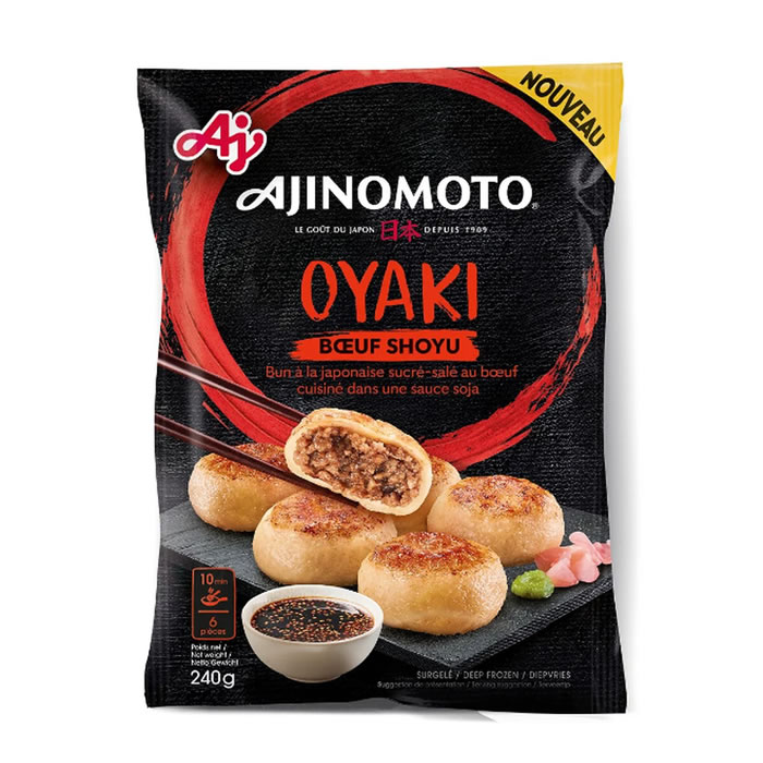 AJINOMOTO OYAKI Bouchées au bœuf et à la sauce soja