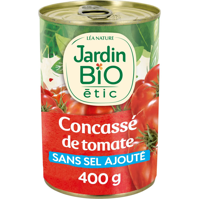JARDIN BIO Étic Concassé de tomates bio