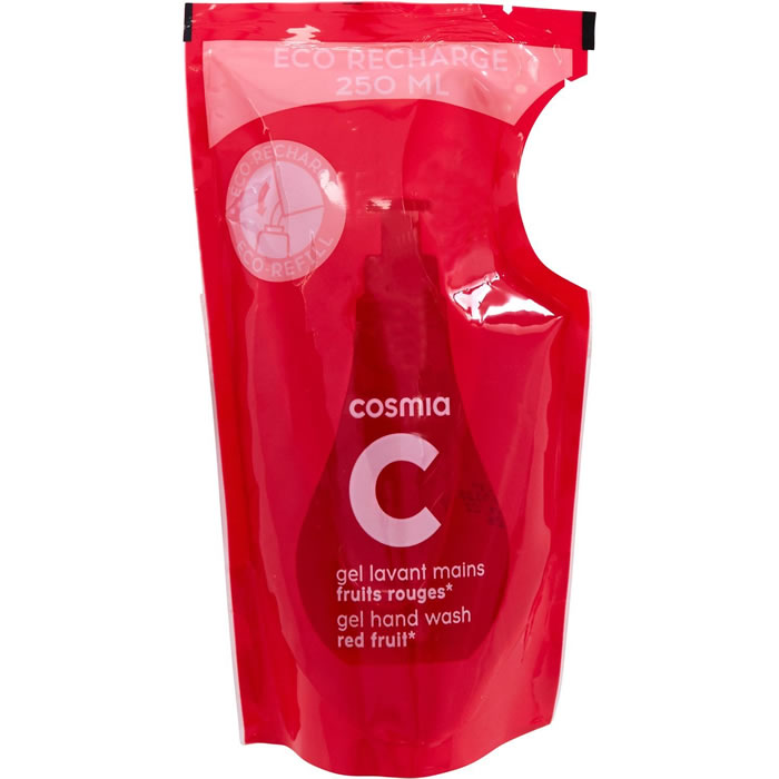 COSMIA Recharge savon mains liquide aux fruits rouges