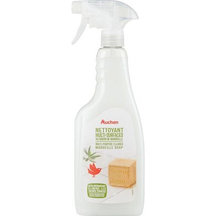 AUCHAN Nettoyant spray au savon de marseille