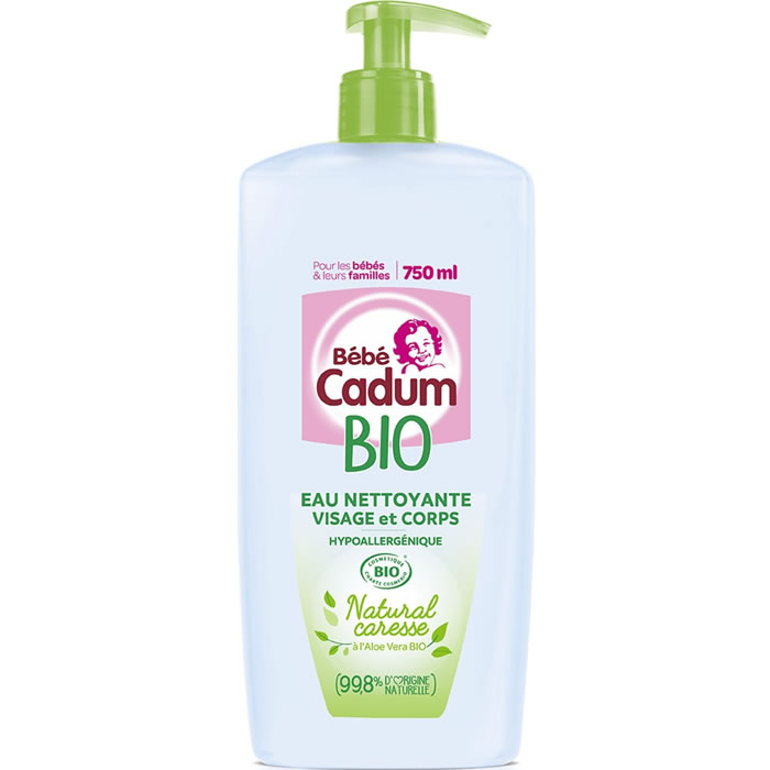 BEBE CADUM Eau nettoyante visage et corps bio