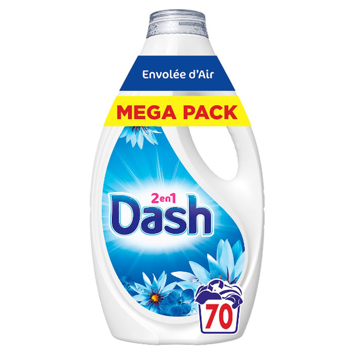 DASH Lessive liquide 2 en 1 envolée d'air