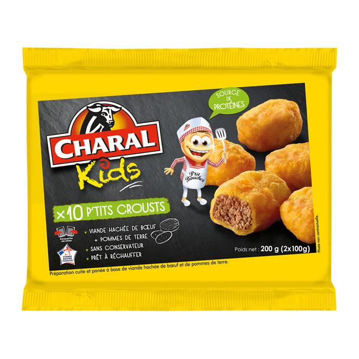 CHARAL P'tits Crousts Viande de boeuf et pommes de terre
