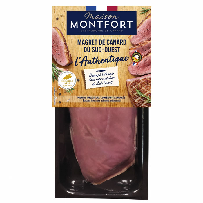 MONTFORT Magret de canard cru du Sud-Ouest