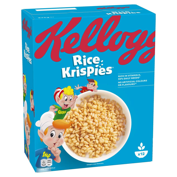 KELLOGG'S Rice Krispies Grains de riz soufflés et grillés
