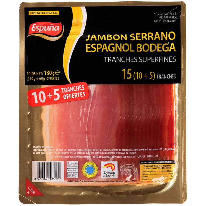ESPUNA Jambon Serrano