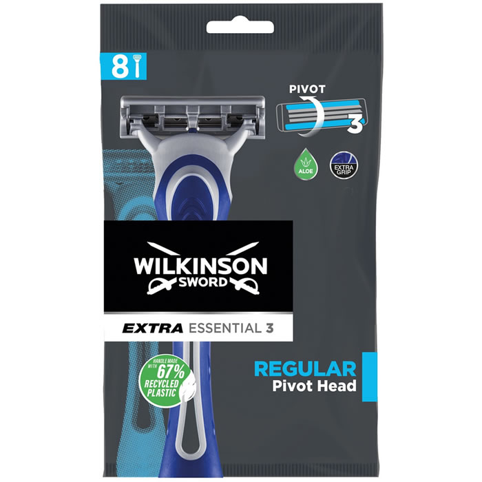 WILKINSON Extra 3 Essentials Rasoir jetable 3 lames