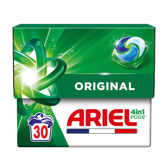 ARIEL 4 en 1 Pods Lessive capsules originales