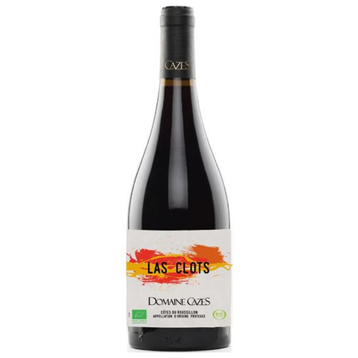 COTES DU ROUSSILLON - AOP Domaine Cazes - Las Clots Vin rouge bio