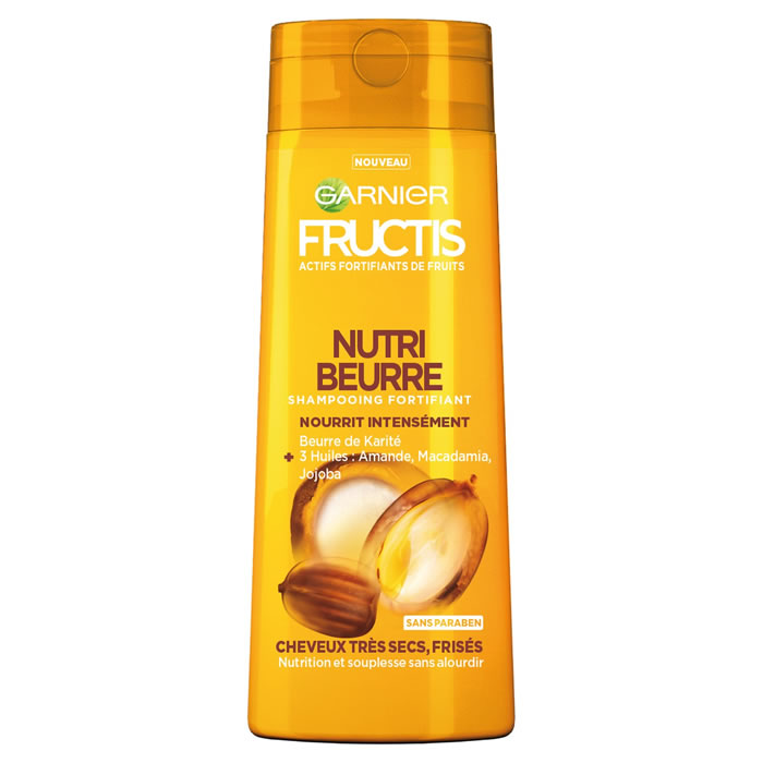 FRUCTIS Shampoing fortifiant nutri beurre