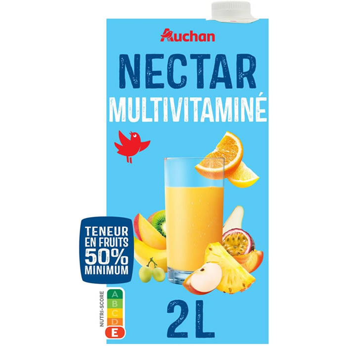 AUCHAN Nectar multivitaminé