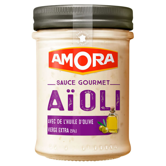 AMORA Gourmet Sauce aïoli et huile d'olive