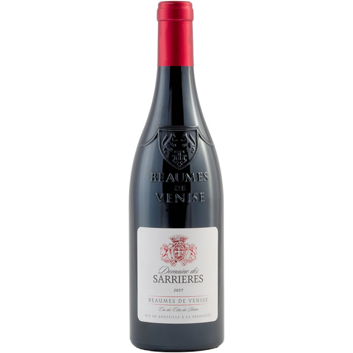 BEAUMES DE VENISE Domaine des Sarrières Vin rouge