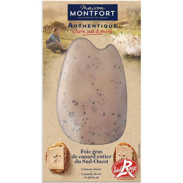 MONTFORT : Foie gras de canard entier label rouge - chronodrive