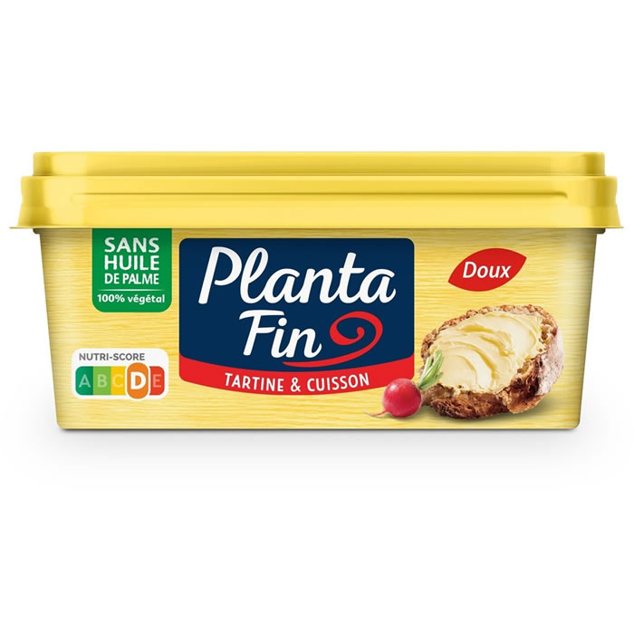 PLANTA FIN Margarine doux pour tartine et cuisine