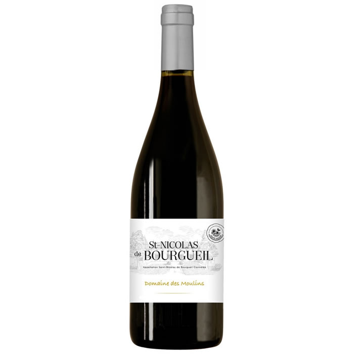 SAINT-NICOLAS-DE-BOURGUEIL Domaine des Moulins Vin rouge HVE AOP